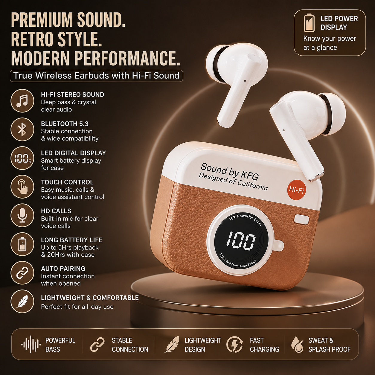 NeoRetro TWS Earbuds